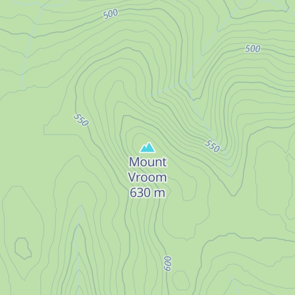 Map of Mount Vroom
