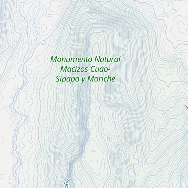 Map of Cerro El Salto
