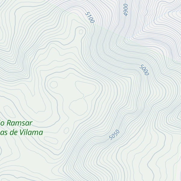 Map of Cerro Campanario