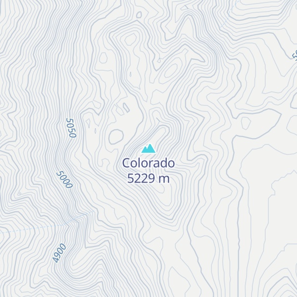 Map of Colorado