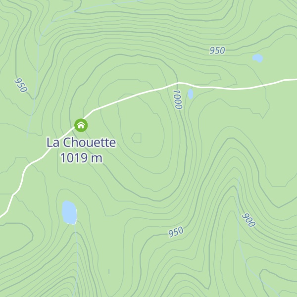 Map of Mont Louis-Marie-Lalonde