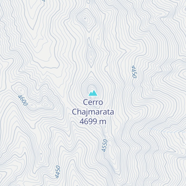 Map of Cerro Chajmarata