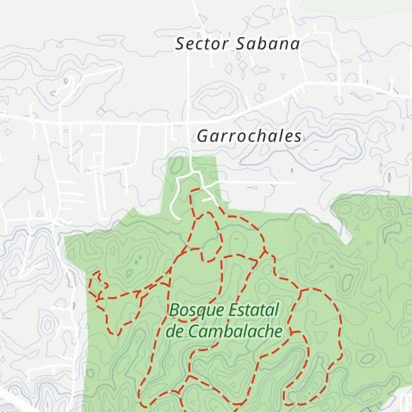 Map of Oficina del Bosque