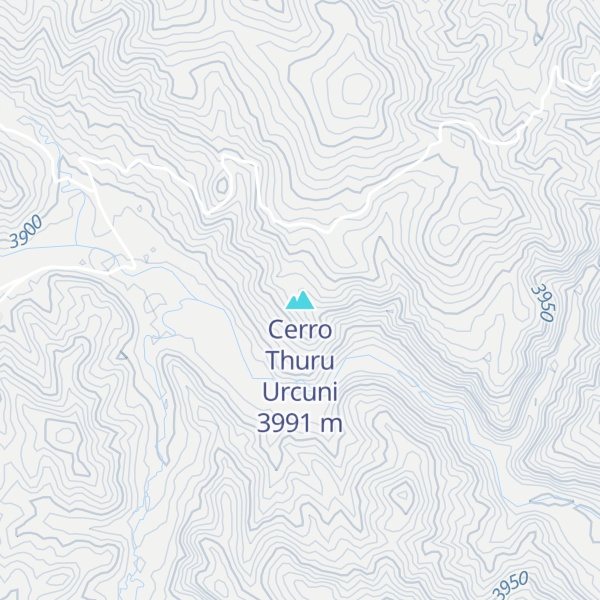 Map of Cerro Thuru Urcuni