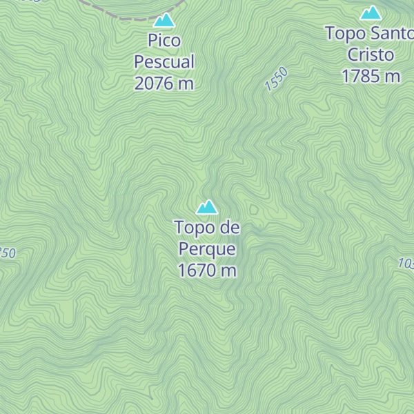 Map of Topo de Perque
