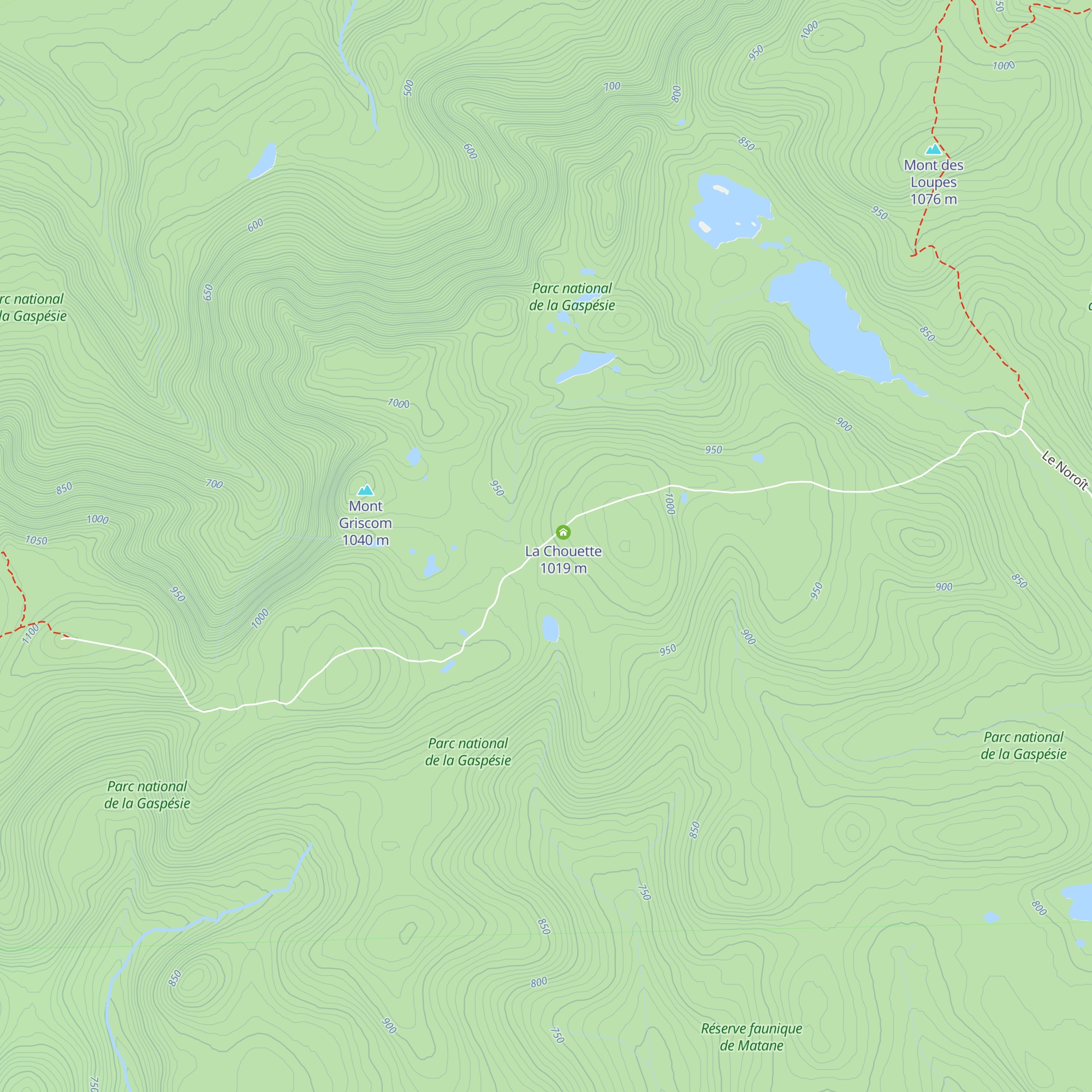 La Nyctale map