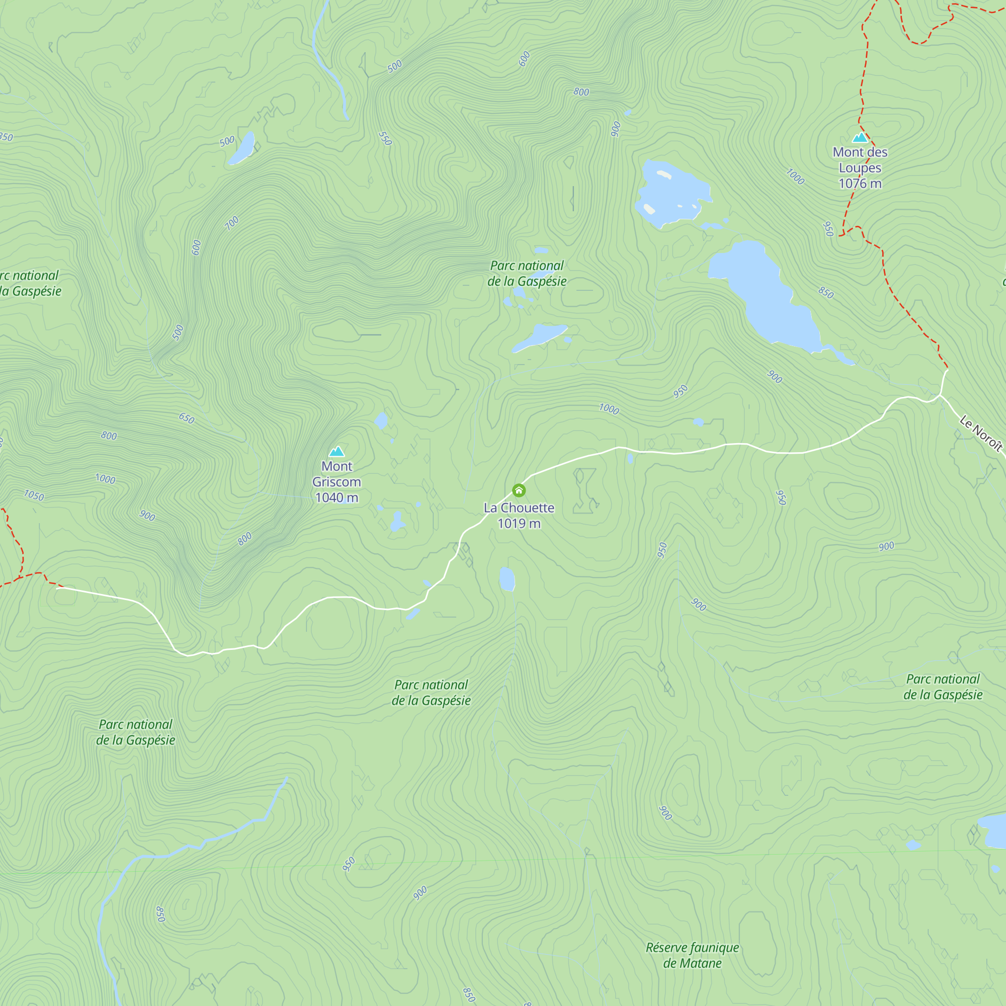 La Nyctale map