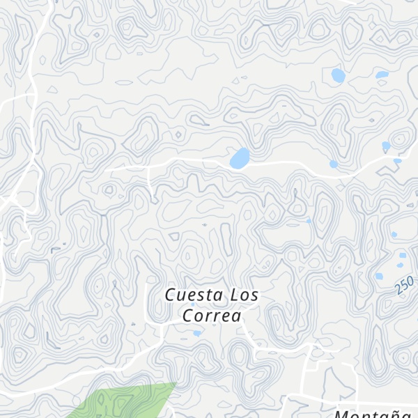 Map of Loma Correa