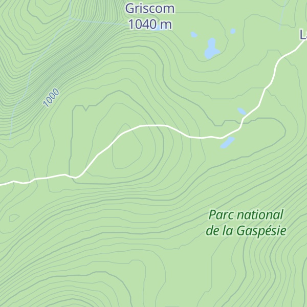 Map of Mont Dodge