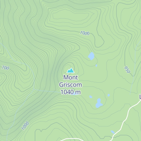 Map of Mont Griscom