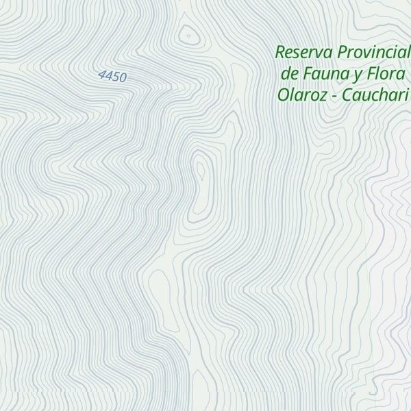 Map of Cerro Turu Lari Grande