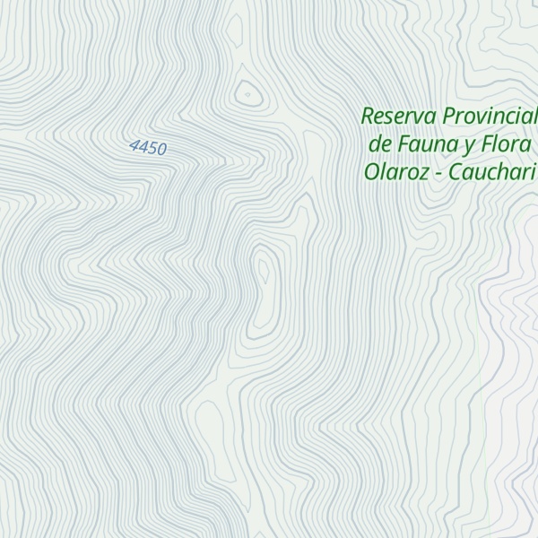 Map of Cerro Turu Tari Grande
