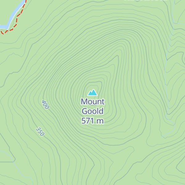 Map of Mount Goold