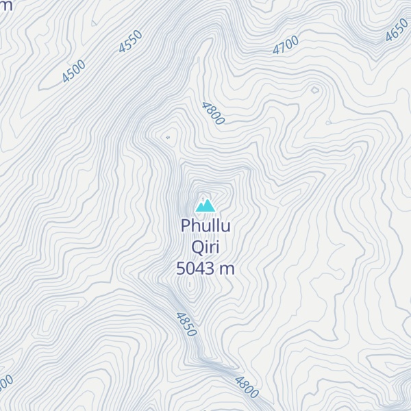 Map of Phullu Qiri