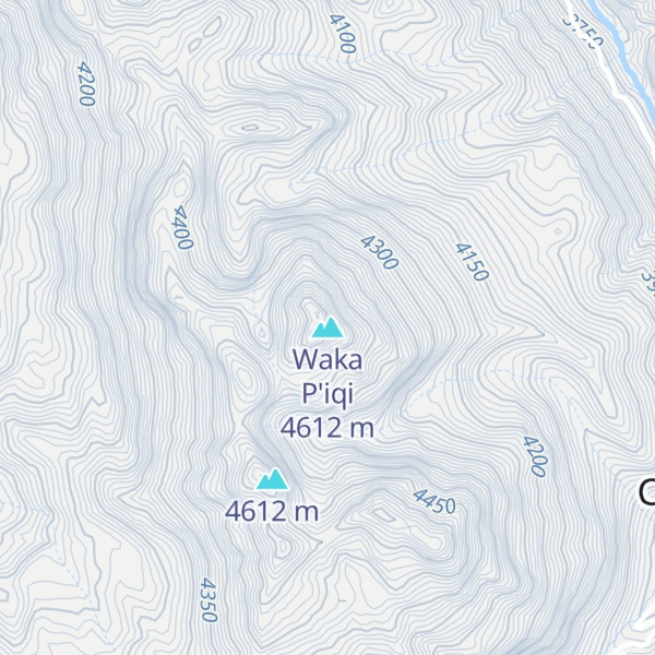 Map of Waka P'iqi
