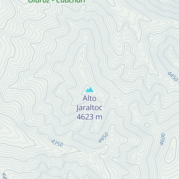 Map of Alto Jaraltoc