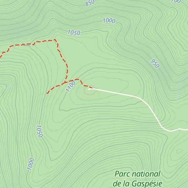 Map of Mont Logan
