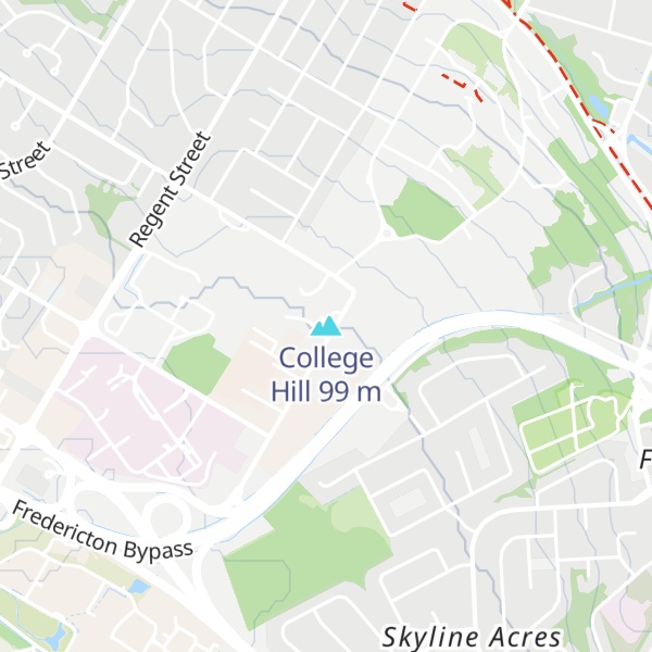 Map of College Hill