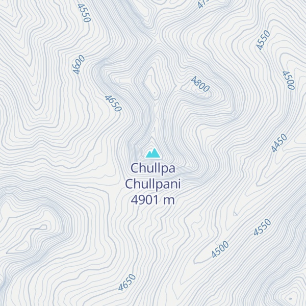Map of Chullpa Chullpani