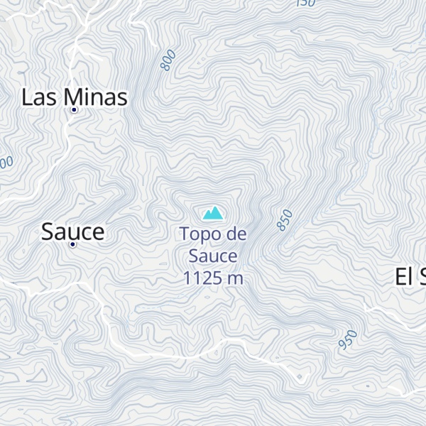 Map of Topo de Sauce