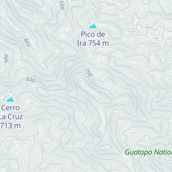 Map of Cerro Campo Claro