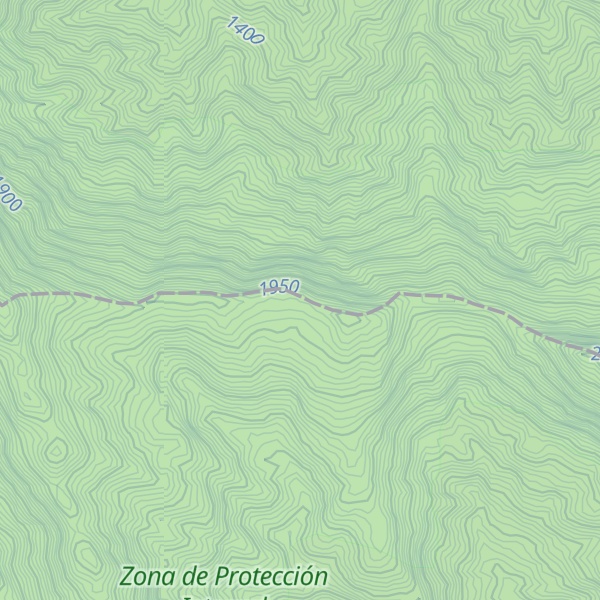 Map of Pico Meregote