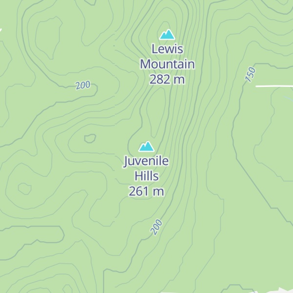 Map of Juvenile Hills