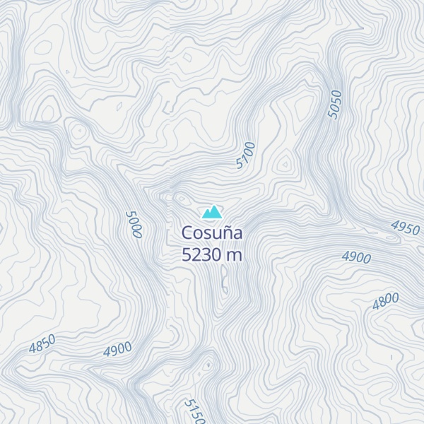 Map of Cosuña