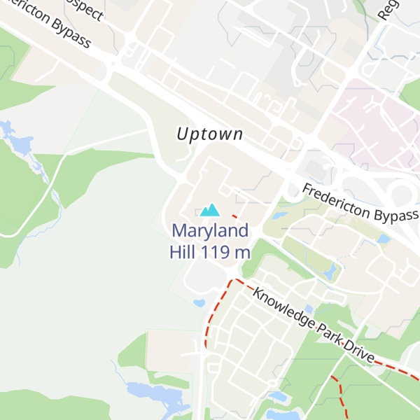 Map of Maryland Hill