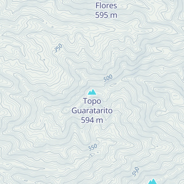 Map of Topo Guaratarito