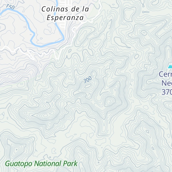 Map of Cerro Tumina