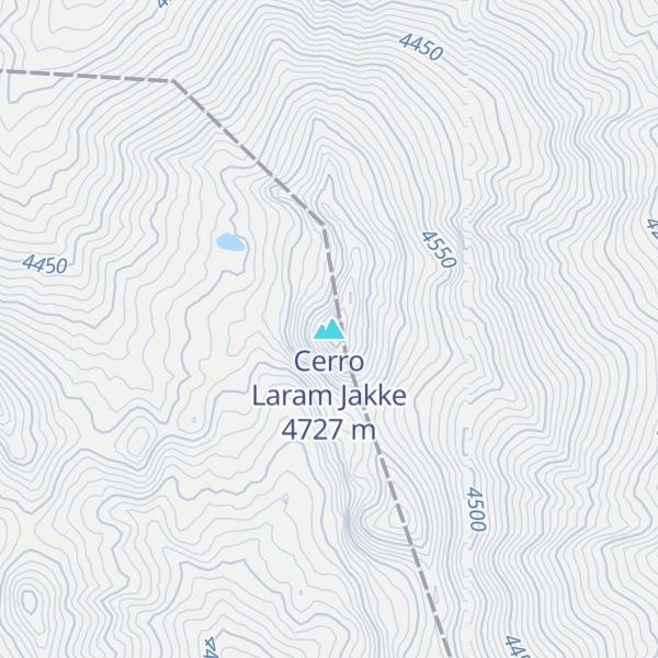 Map of Cerro Laram Jakke