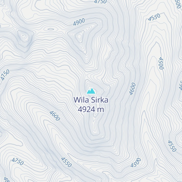 Map of Wila Sirka