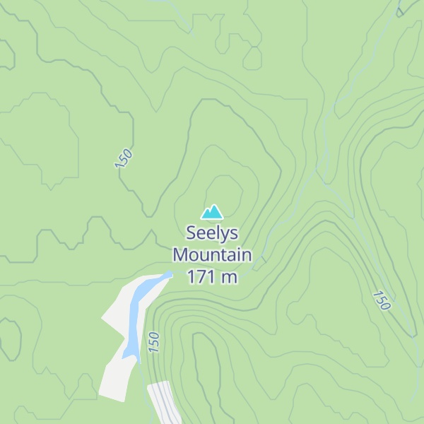 Map of Seelys Mountain
