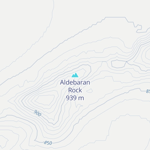 Map of Aldebaran Rock