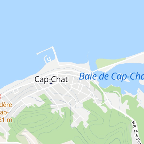 Map of Gîte L'arc-en-ciel