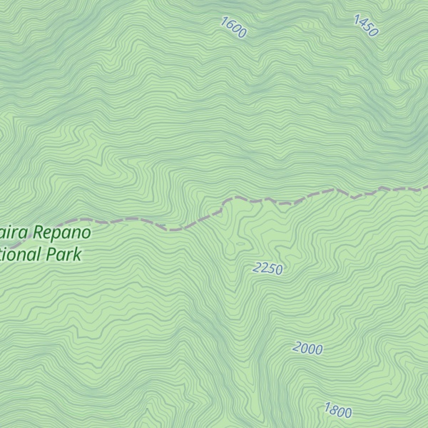 Map of Pico Izcaragua