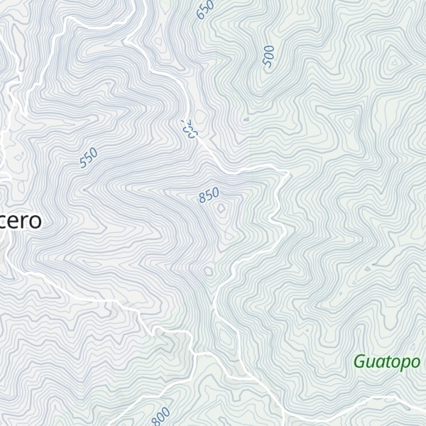 Map of Topo El Picacho