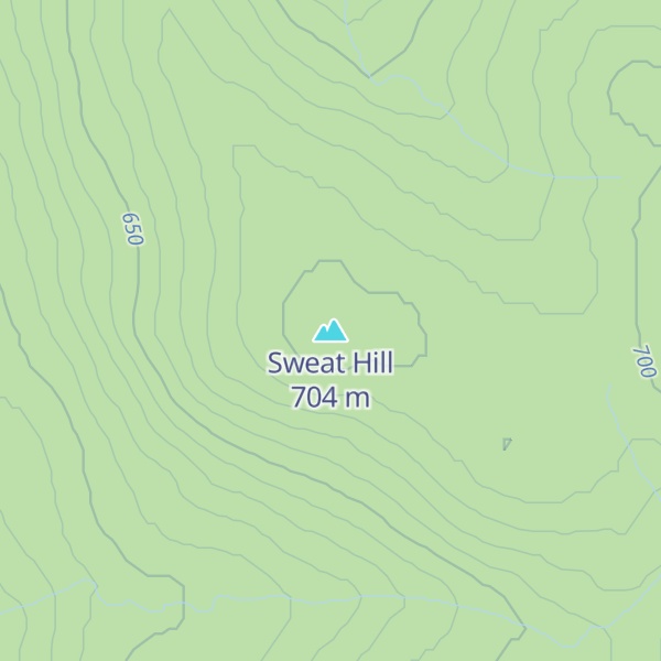 Map of Sweat Hill