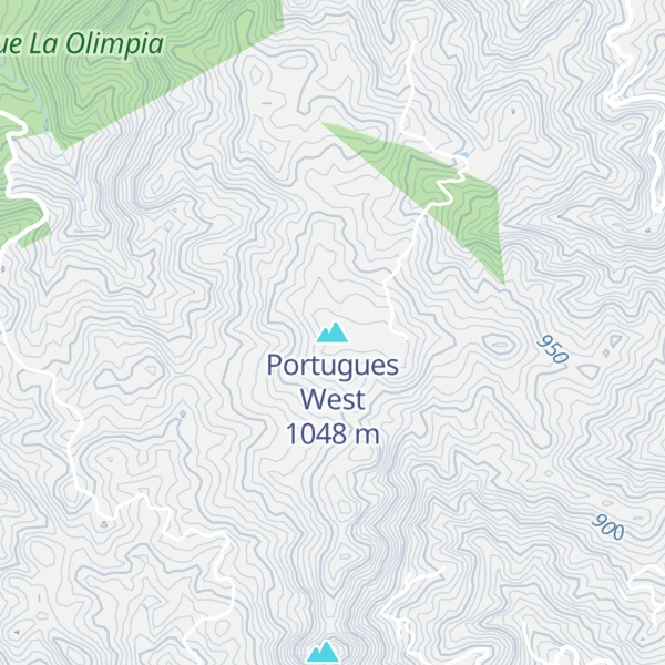 Map of Portugues West