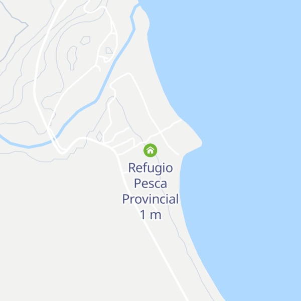 Map of Refugio Pesca Provincial