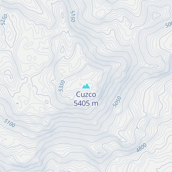 Map of Cuzco