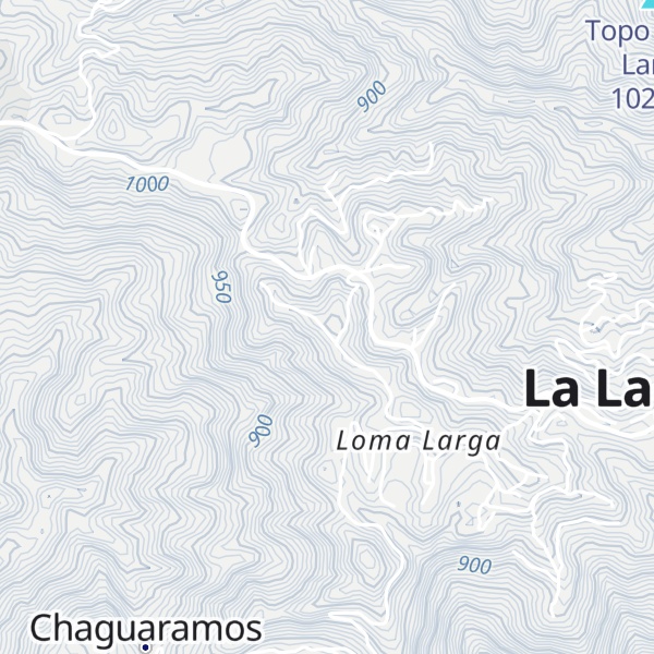 Map of Topo La Salamanca
