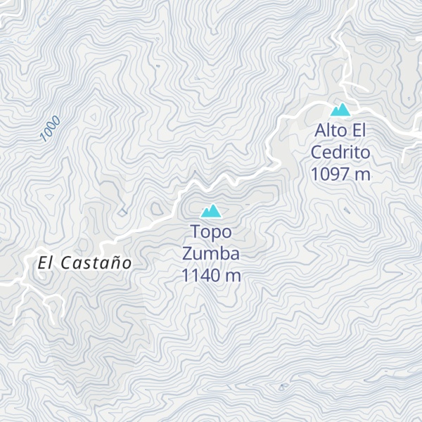 Map of Topo Zumba