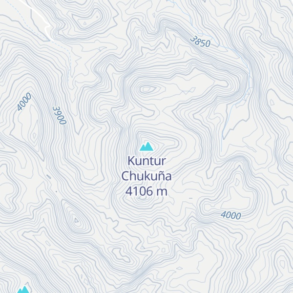 Map of Kuntur Chukuña