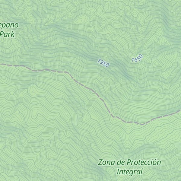 Map of Topo Tacamahaco