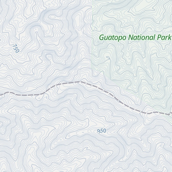Map of Topo Belén