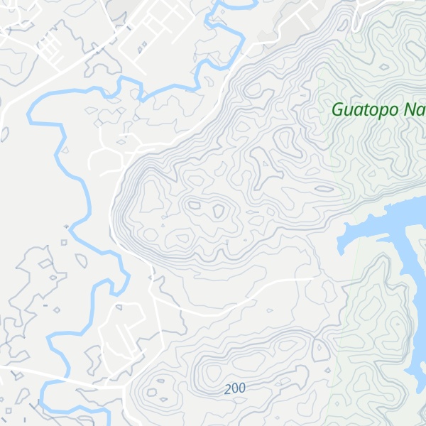Map of Topo Lele