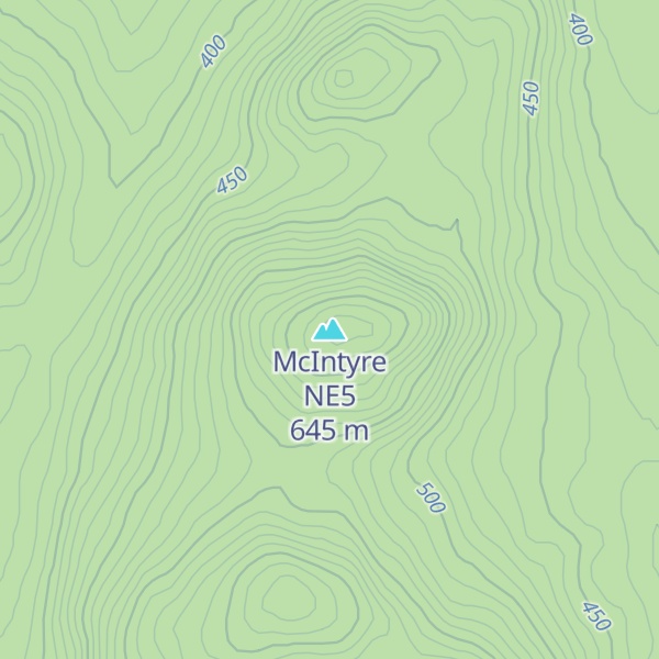 Map of McIntyre NE5