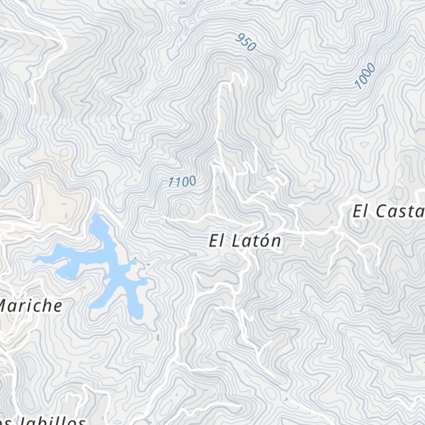 Map of Topo El Pablo